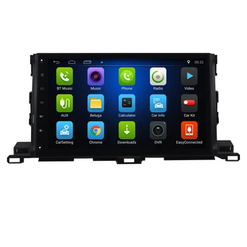 

10.2"android 8.1 car dvd 2 din multimedia player for TOYOTA HIGHLANDER XU50 series 2014-2018 2019 tape recorder autoradio BT GPS