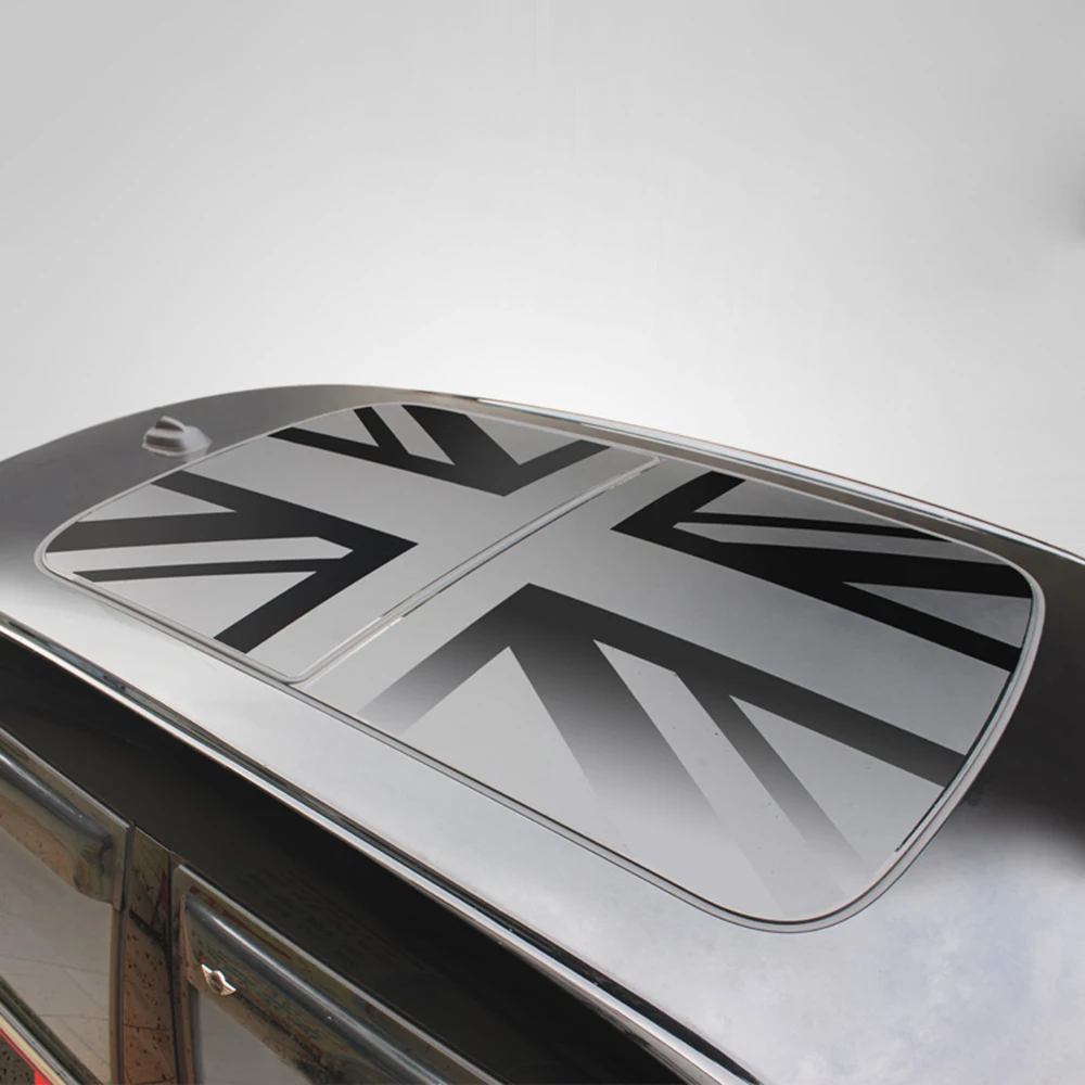 Виниловая наклейка на окно Sunroof Union Jack для MINI Cooper JCW S One F54 F55 F56 F60 R55 автомобильные