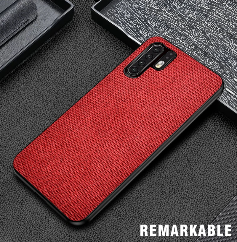 Huawei P30 P30 Pro Cloth PC+TPU Stitching case_994