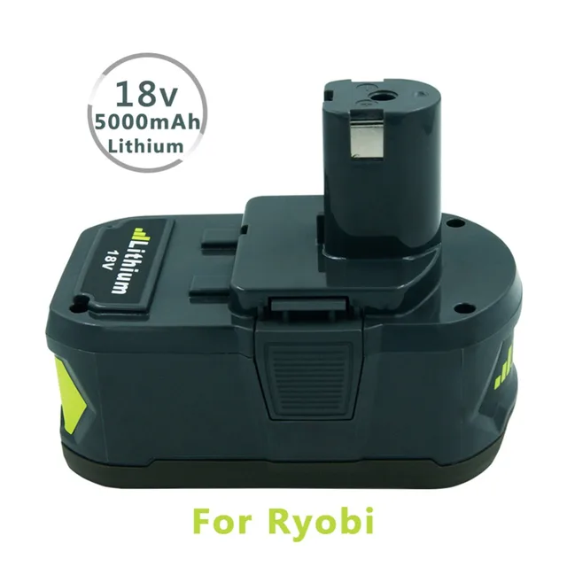 New Replacement 18v 5000mah Lithium Ion Rechargeable Tool Battery New Replacement 18v 5000mah Lithium Ion Rechargeable Tool Battery For Ryobi 18 Volt P122 P102 P103 P105 P107 P108