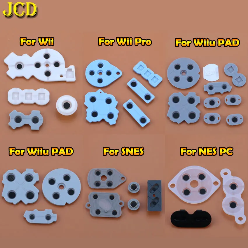 Zestaw Jcd 1 Dla Konsoli Nintendo Wii Wiiu Wii Pro Dla Konsoli Snes Sfc Nes Pc Przewodzace Gumowe Podkladki Silikonowe Replacement Parts Accessories Aliexpress Zestaw Jcd 1 Dla Konsoli Nintendo Wii Wiiu Wii Pro Dla Konsoli Snes Sfc Nes Pc Przewodzace Gumowe Podkladki Silikonowe Replacement Parts Accessories Aliexpress