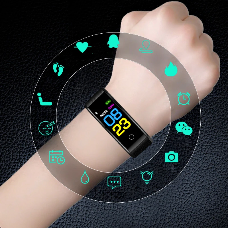 

Sport Bracelet Smart Watch Men Women For Android IOS Smartwatch Electronics Smart Clock Wach Fitness Tracker Fashion Smart-watch