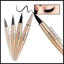 Прохладный черный стойкий карандаш для глаз матовый черный водонепроницаемый жидкий карандаш для глаз инструмент для контура глаз макияж декоративная косметика первой необходимости