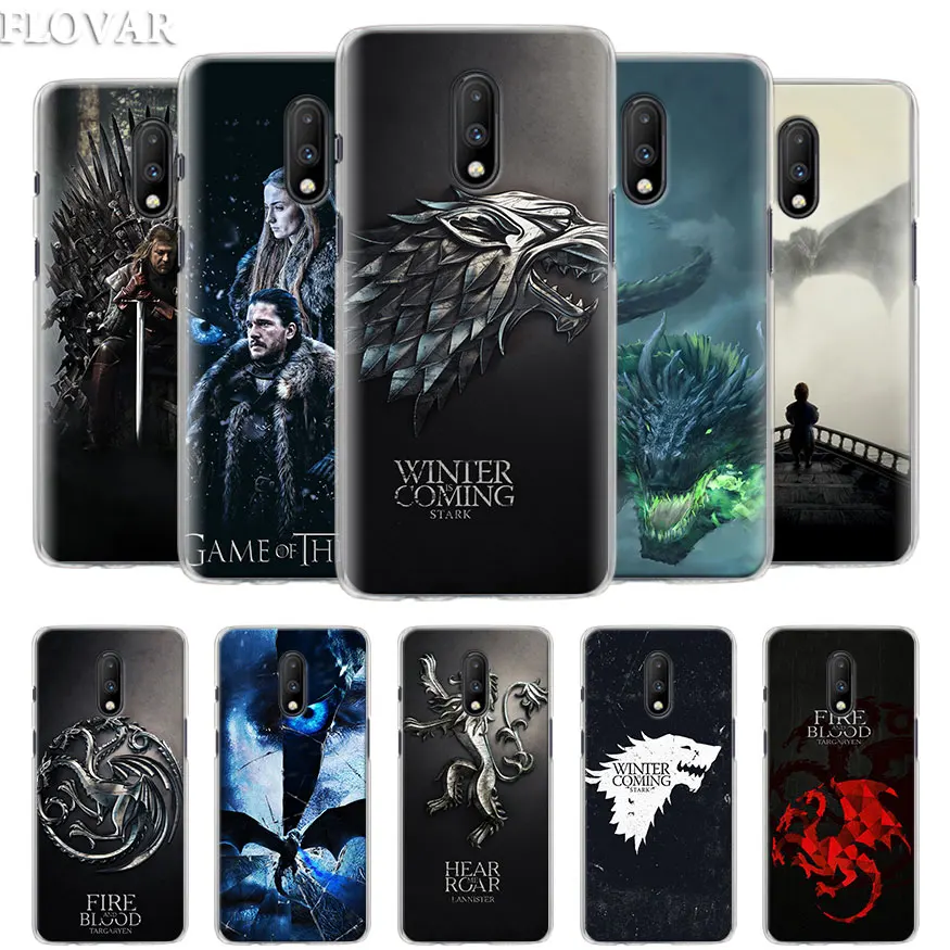 

Game of Throne Phone Case for Oneplus 7 7 Pro 6 5T 6T Hard Case Cover for Oneplus 7 7 Pro Case Coque