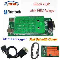 3 шт./лот Лучшая цена 2015 R3 Keygen новые черные CDP TCS CDP PRO Bluetooth новый vci 3in1 для автомобили Грузовики OBD2 диагностический сканер