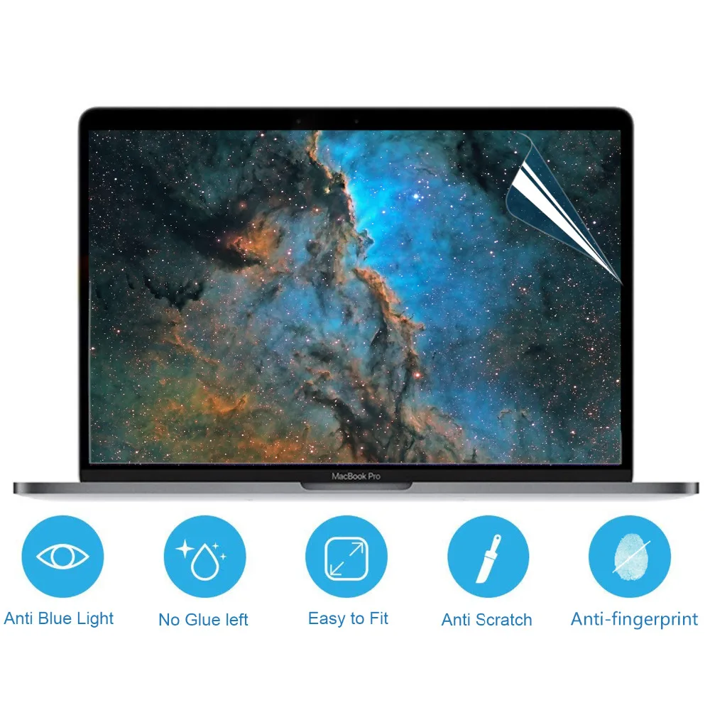 2 шт. для Apple Macbook Pro 13 Сенсорная панель A1989 A1706 A1708 кристально чистая Защитная пленка