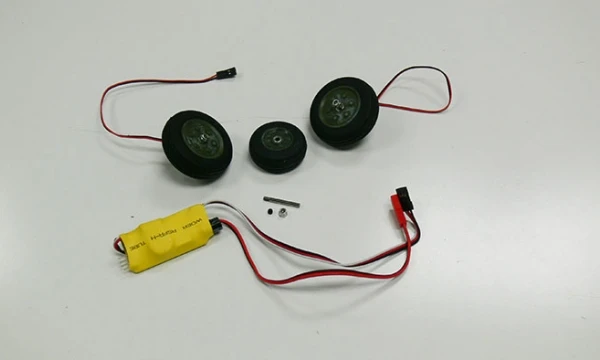 

Brake system with wheel controller for Skyflight Hobby YF23 RC EDF Jet