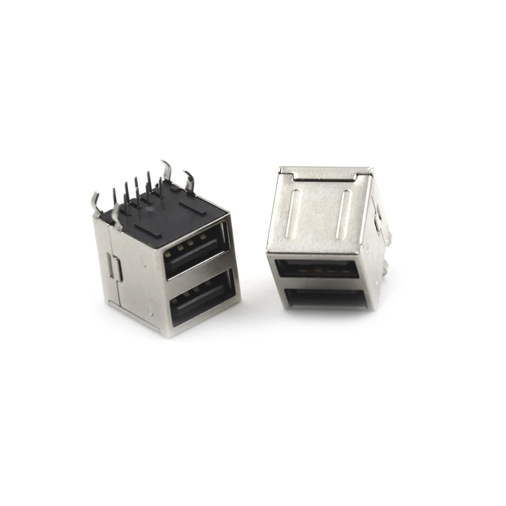 

2 Pcs/ Set USB A Type Female Socket Interface Charging 2 To1 Set G43 Connector For Data Connection