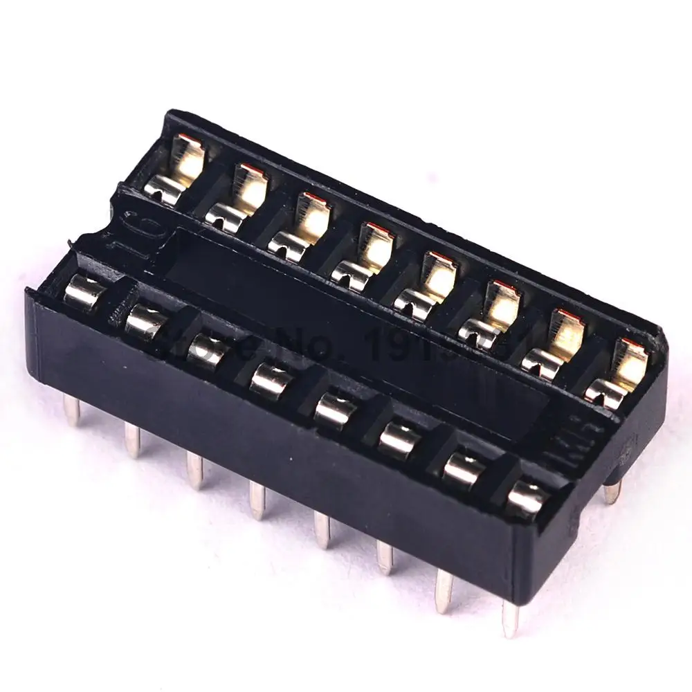 

200pcs 16 Pin DIP SIP IC Sockets Adaptor Solder Type 16P