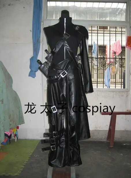 

2016 FINAL FANTASY VII ADVENT CHILDREN Cloud Strife Cosplay Costume Halloween Uniform