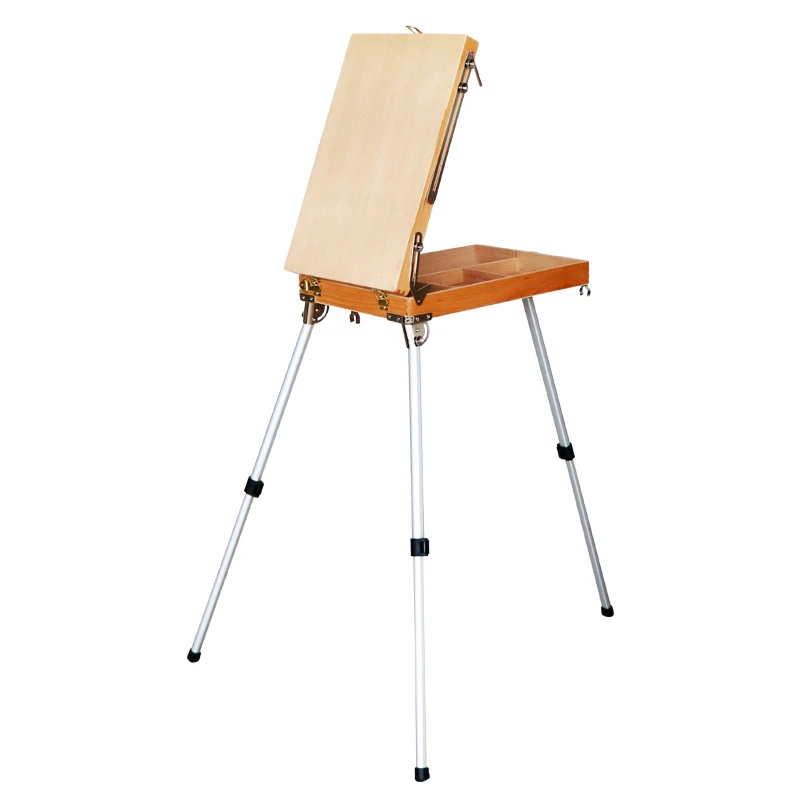 Desktop Laptop Easel Caballete De Pintura Artist Oil Watercolor Painting Easel Stand Wooden Easel Painting Tool Box Art Supplies Desktop Laptop Easel Caballete De Pintura Artist Oil Watercolor Painting Easel Stand Wooden Easel Painting Tool Box Art Supplies