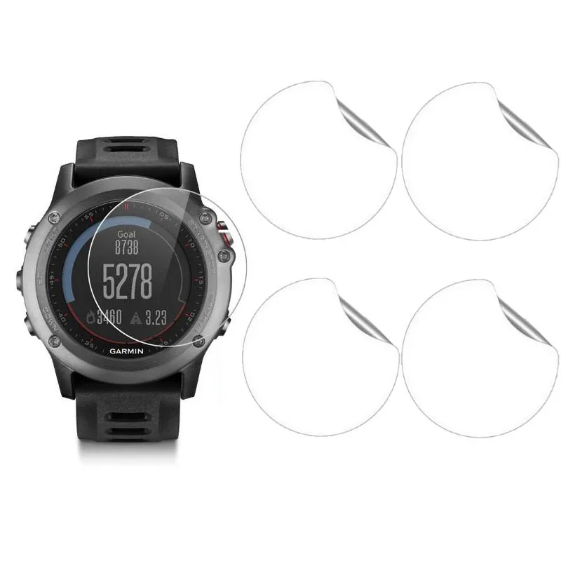 Ультра прозрачная HD мягкая защитная пленка для Garmin Fenix 3/Fenix3 HR защита дисплея полная защитная крышка для экрана(не стекло