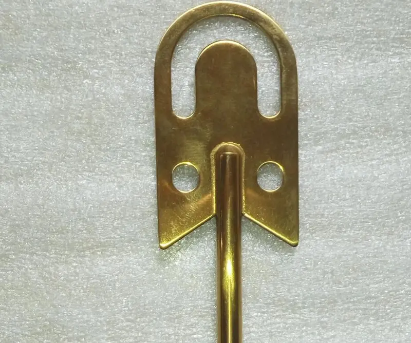 26CM Stainless steel bartender swizzle sticks golden 304 metal swizzle sticks