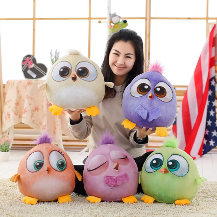 angry birds hatchlings soft toys