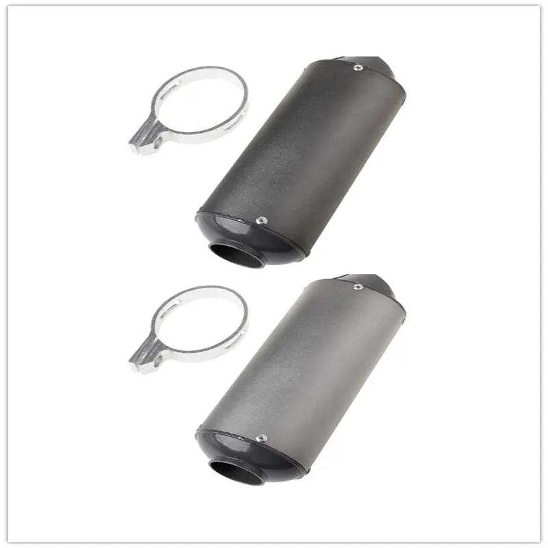 QILEJVS NEW 38mm font b Motorcycle b font font b Exhaust b font Muffler Pipe Aluminium