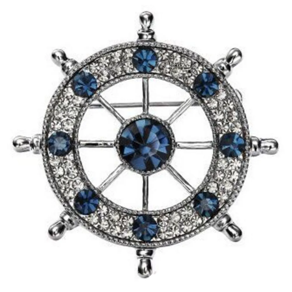 

Men's Brooch Naval Shui Retro Collar Pin Badge Jewelry Trendy Fashion Individuality Gentleman