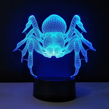 

Led Decorative Lamps 3D Visual Table Light 7 Colors Night LED Lighting Touch Switch nightlamp USB Decorative Luminaria Lampara