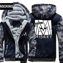 New Winter Warm Maroon 5 Hoodies Adam Levine Hooded Coat Thick Zipper men cardigan Jacket Sweatshirt