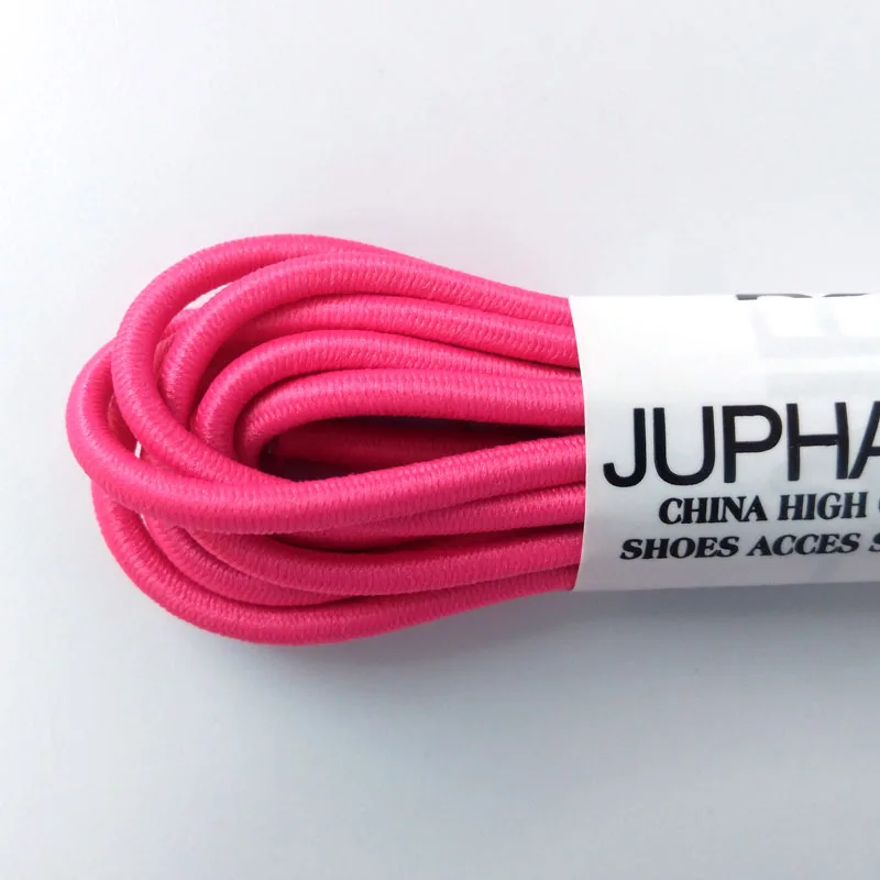 JUP 1 Pair Rose Red Colored Shoe Laces Women Children Fashion Elastic Rubber Adjustable Shoelaces Fashion Lazy Shoelace Strings JUP 1 Pair Rose Red Colored Shoe Laces Women Children Fashion Elastic Rubber Adjustable Shoelaces Fashion Lazy Shoelace Strings