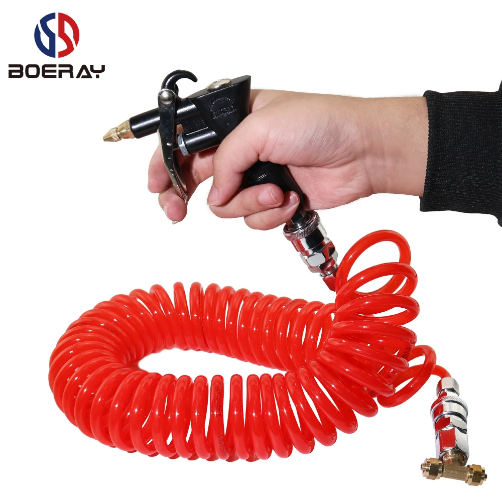 Pneumatic Cleaning Gun Air Blow Dust Gun With Extension Rod Air Duster Cleaning Tools Compressor