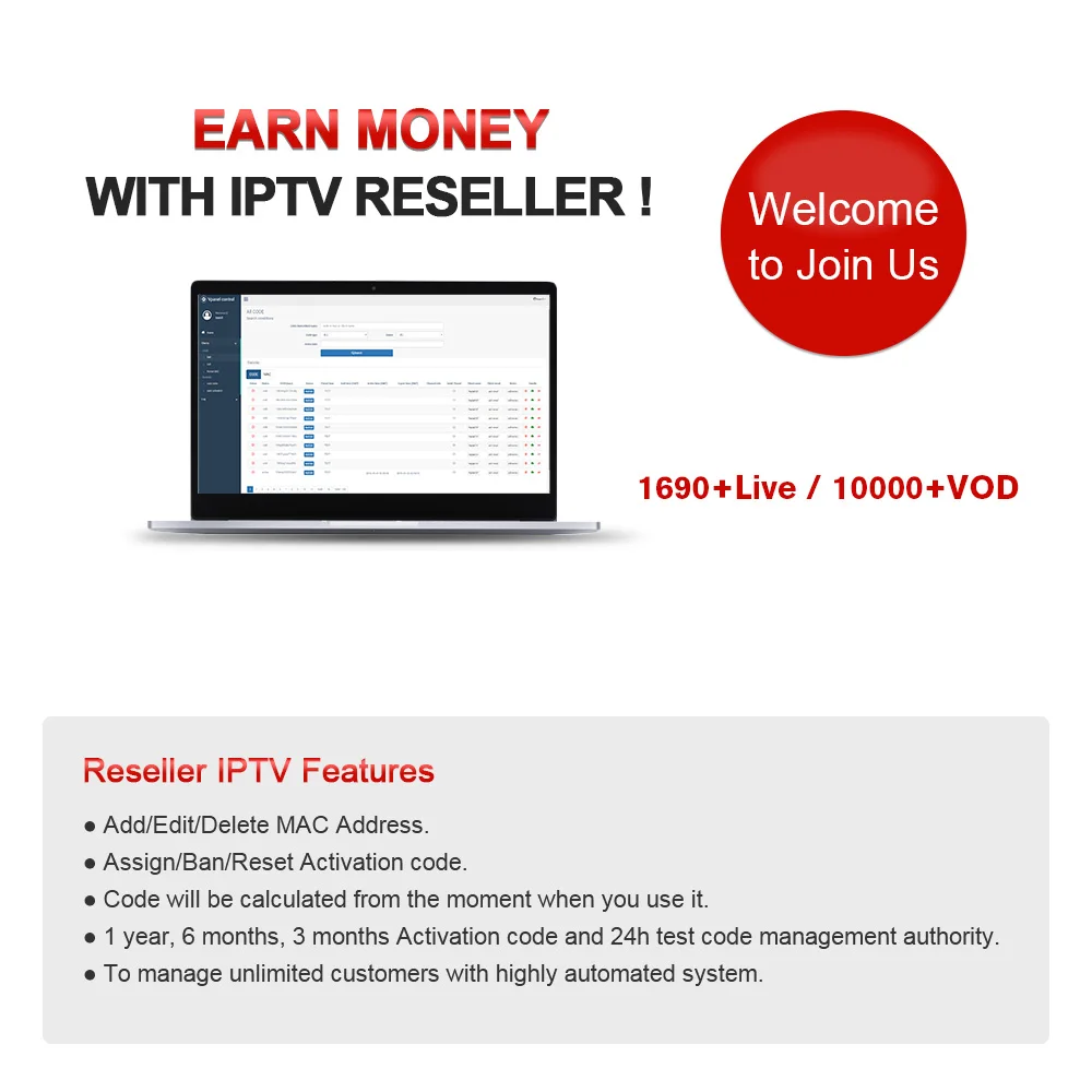 Italy IPTV Code IPTV Subscription French Arabic Spain Portugal France IPTV Italia Belgium Morocco UAE IP TV Support Smart tv/Mag