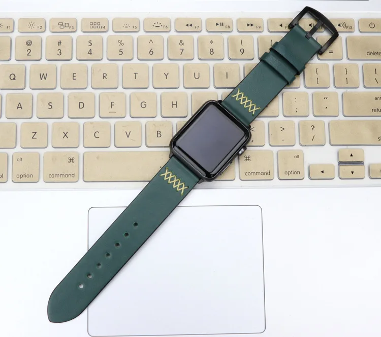 Кожаный ремешок для apple watch 4 band 44 мм 40 мм iwatch band 42 мм 40 мм correa pulseira браслет ремешок для apple watch 5 4 3 2