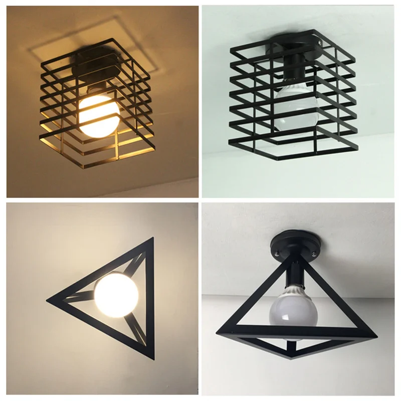 Ретро светодиодный потолочный светильник современный для гостиной спальни