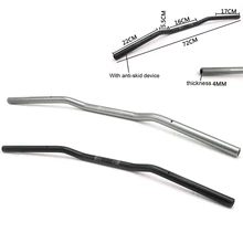 Универсальный 7/" 22 мм мотоцикл черный/серебристый алюминиевый трекер руль Натяжитель для Honda Yamaha Suzuki на заказ