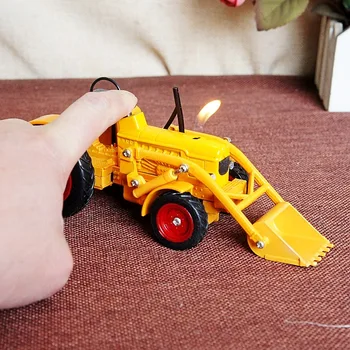 

On behalf of a lighter bulldozer model lighter Home Furnishing gift ornaments,Craft gift. Decorative metal lighters