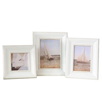 

Delicate White Photo Frame For Wedding Dress Photos Rectangle 4-10" Picture Frame Quality Pictures For Frames marcos para fotos