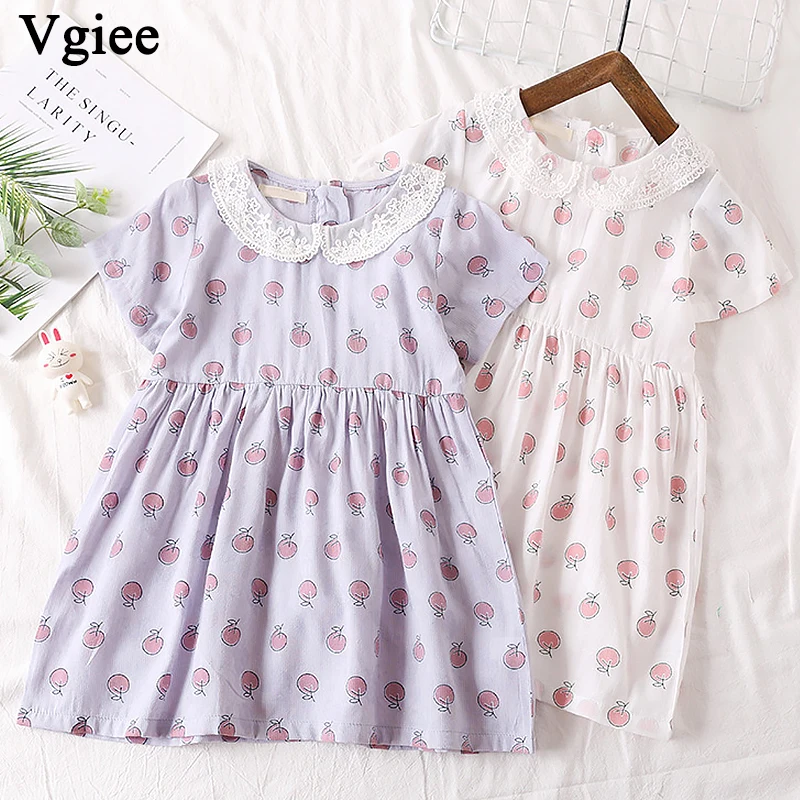

Vgiee Dress for Baby Girls Dresses 2019 Spring Summer Party Princess Dress Print Little Girls Clothing CC309