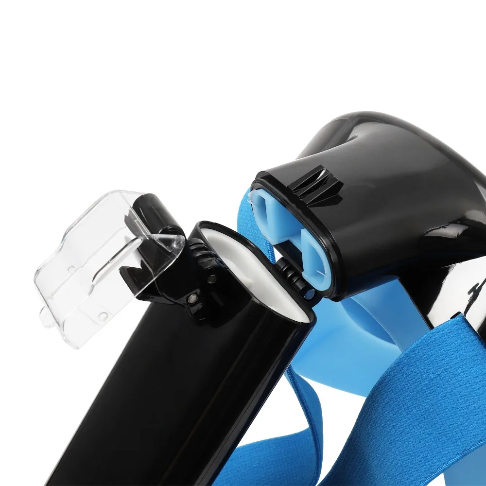 

HD Anti-Fog Goggles Large Box Plating Flat Mirror Full Face Package Automatically Switch Underwater Submerged Mask