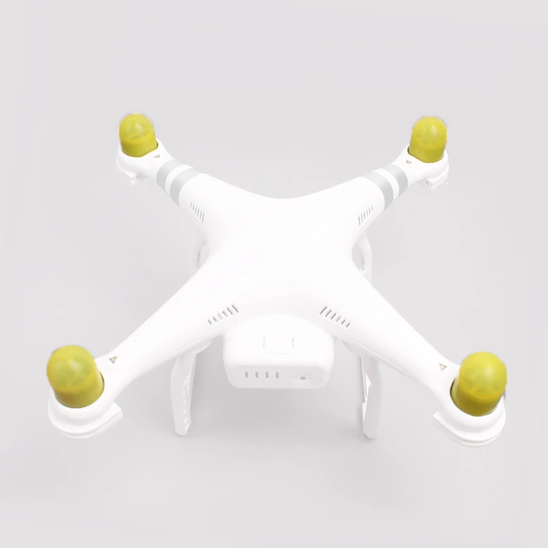 4 шт. для DJI Phantom 3 защитный чехол двигателя мягкий бесщеточный Защитный колпачок