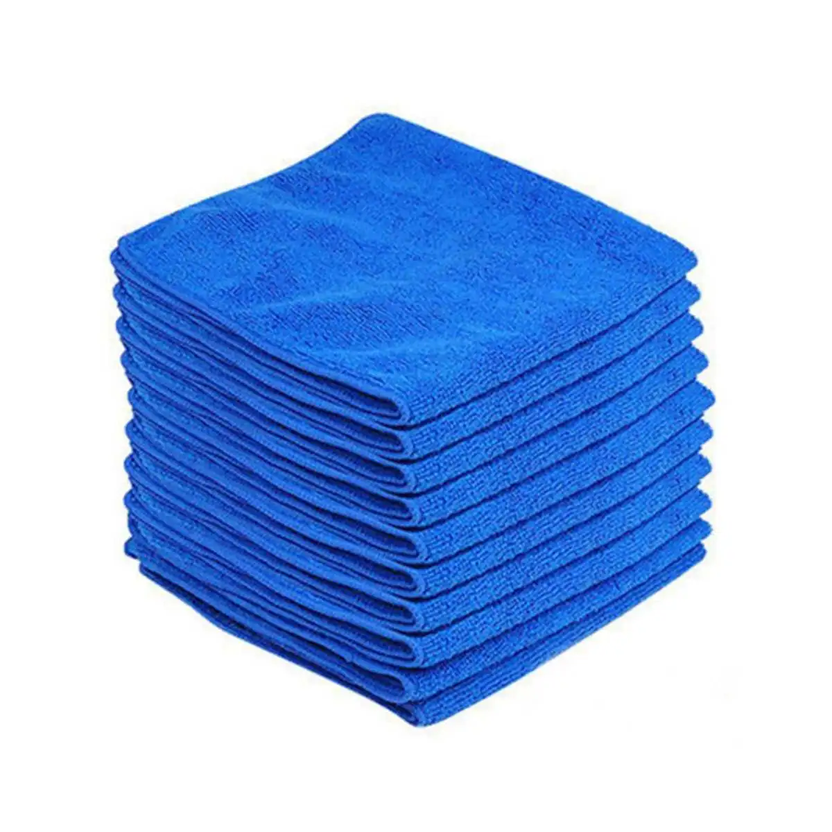 5//10x Soft Auto Car Microfiber Wash Cloth Cleaning Towels Hair Drying Duster HI