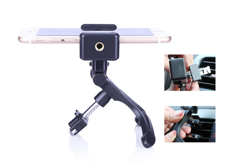 Universal Ponsel Dudukan Ventilasi Udara Mobil Braket Klip untuk Iphone Samsung xiaomi GPS PDA Aksesoris Handphone F003