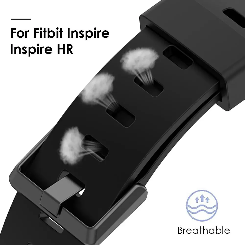 Силиконовый ремешок для Fitbit Inspire HR трекер активности умный Браслет замена