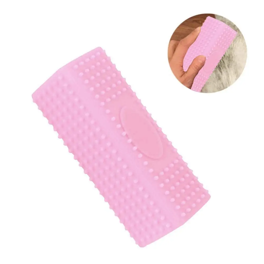 IALJ Top Hollow Rubber Pet Hair Remover, Cat Dog Hair Cleaner Brush for