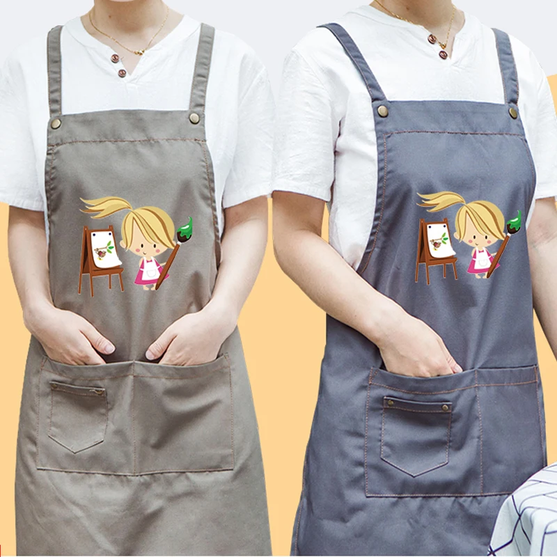 Parent child activity studio apron tooling kindergarten