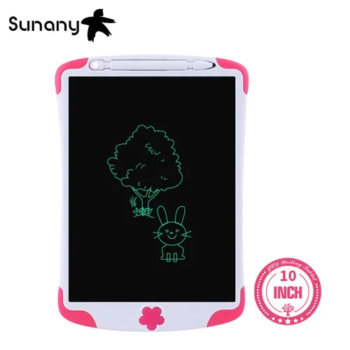 pink 10 inch Sunany 1" 8,5" Портативный ЖК-цифровой писатель для рукописного ввода на планшете для рисования Планшет ультра-тонкая панель электронный почерк коврик - Цвет: pink 10 inch