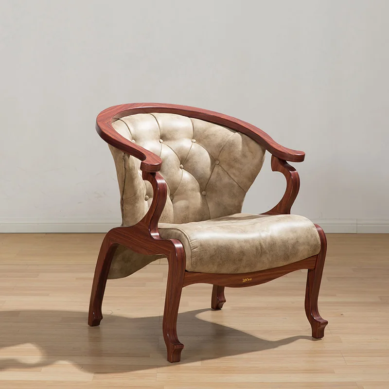 Elegant vintage furniture suits suitable for living room solid wood chairs tea table antique design furniture M083+M226 Elegant vintage furniture suits suitable for living room solid wood chairs tea table antique design furniture M083+M226