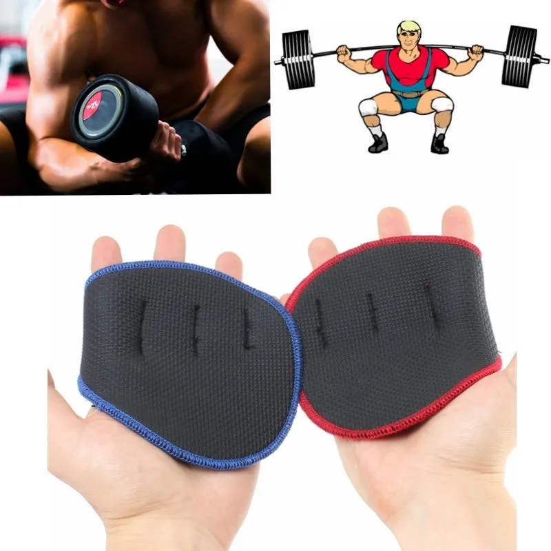 1 Pair Unisex Weight Lifting Training Gloves Women Men Fitness Sports Body Building Gymnastics Grips Gym Hand Palm Protector 1 Pair Unisex Weight Lifting Training Gloves Women Men Fitness Sports Body Building Gymnastics Grips Gym Hand Palm Protector