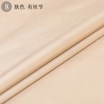 Шелковая тафтовая ткань, одноцветная Высококачественная шелковая ткань, можно сделать кашемировый подкладочный светильник, цветная шелковая ткань - Цвет: 8