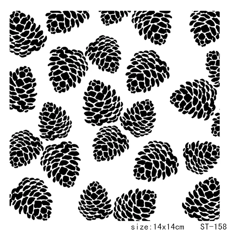 

Pine Cones Transparent Clear Stamps / Silicone Seals for DIY scrapbooking photo album/Card Making