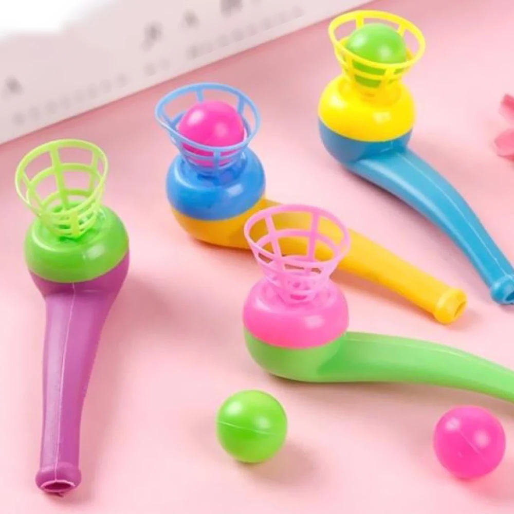 

Childen Puzzle toy Suspended Pipe Blowing Ball Plastic Balance Training Learning Educational Toy Random Color