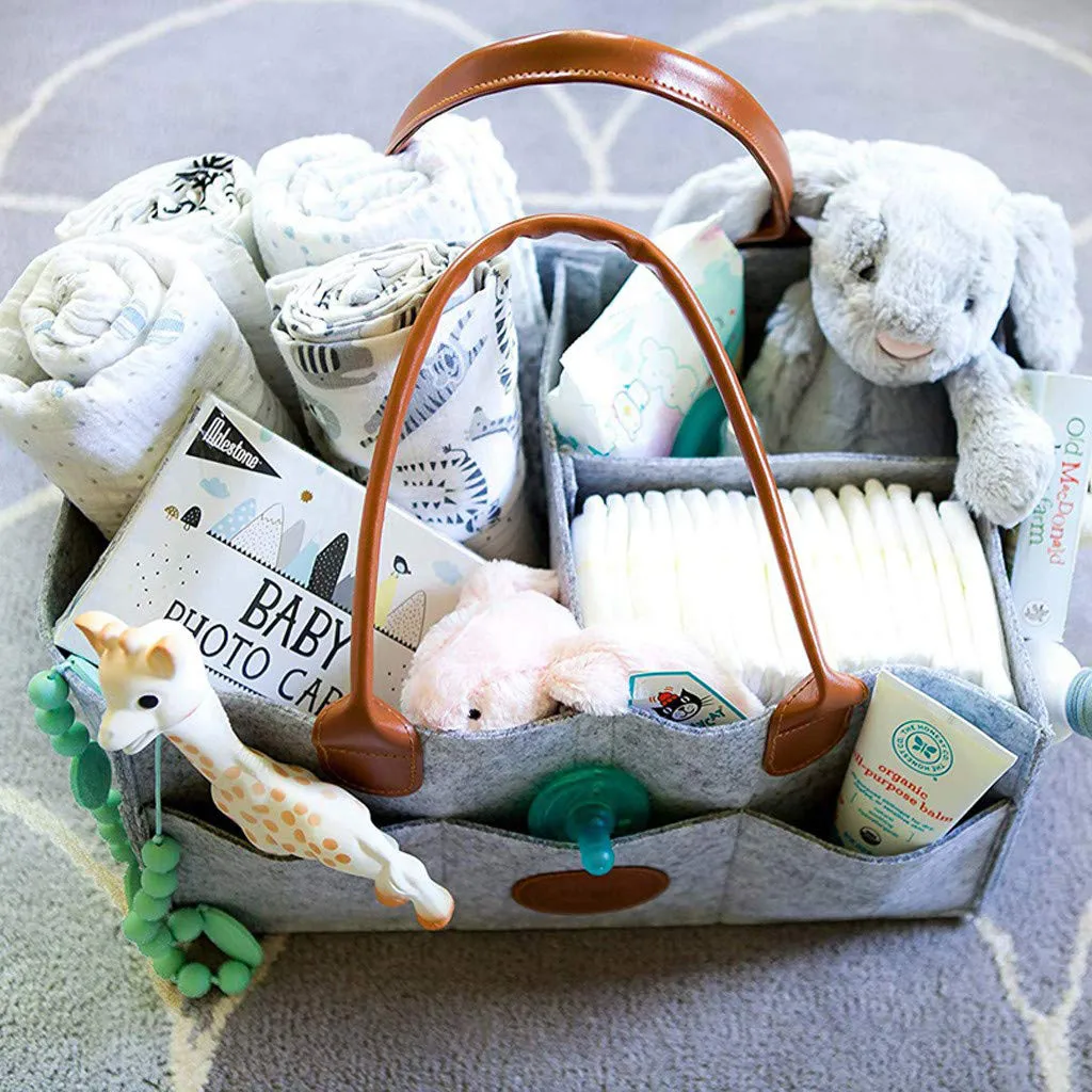 Младенческая корзина для хранения подгузников детские пеленки салфетки сумка держатель для салфеток корзина