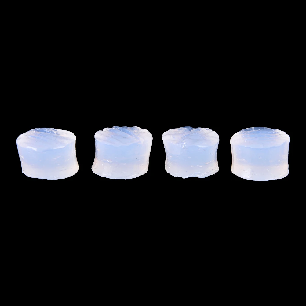 4Pcs/1box Silicone Soft Ear Plugs Earplugs Swimming Colorful Earplugs For Swimming Water Sports Swimming Accessories