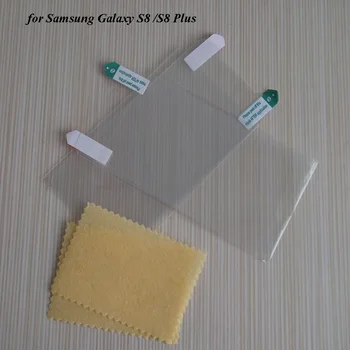 

Clear PET Guard Screen Film For Samsung Galaxy S8 S8 Plus Screen Protectors (Half Screen Films) 500PCS/Lot By DHL Fedex