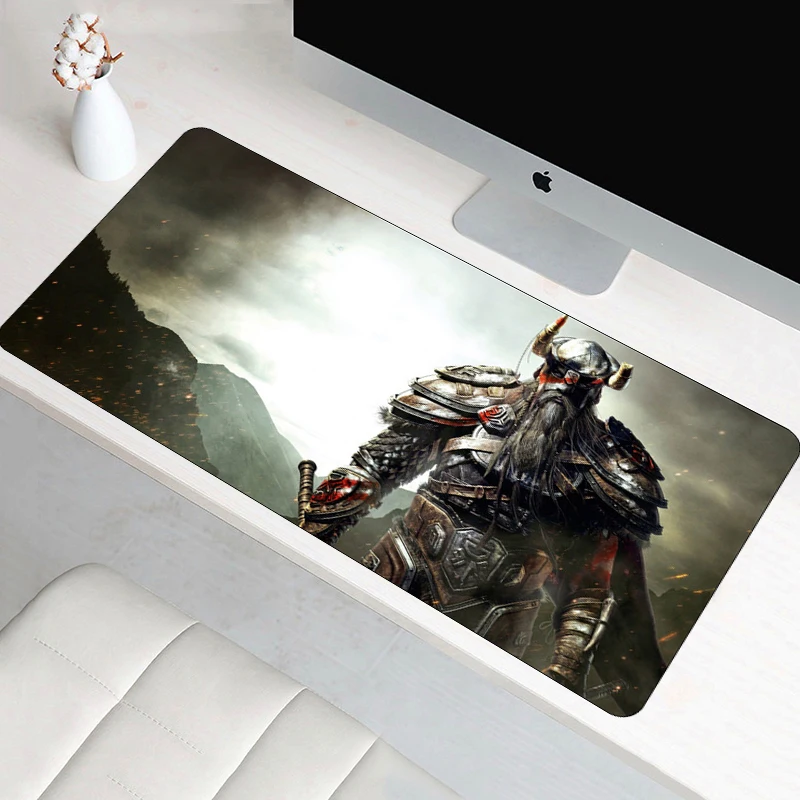 TES skyrim резиновый нескользящий коврик для мыши 80x40 см the elder scrolls игровой