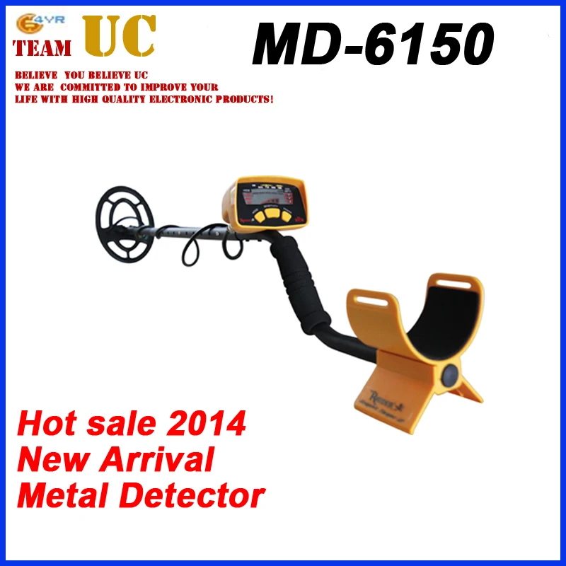 

Free Shipping MD-6150 Ground Searching Metal Detector Gold Detector New 2014