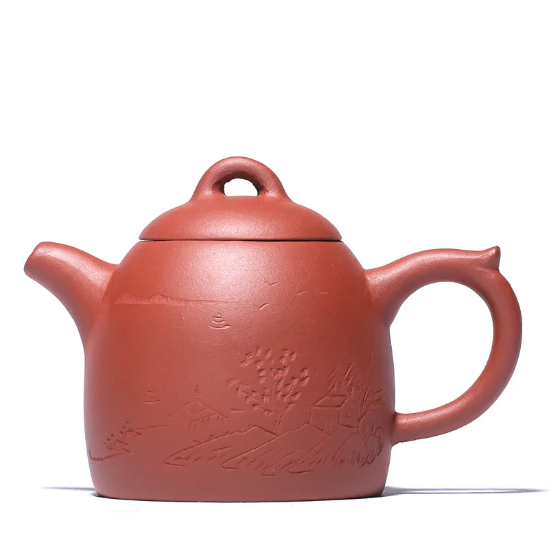 

140ML Purple mud handmade Qin Quan teapot yixing kettle gift box drinkware suit tieguanyin dahongpao